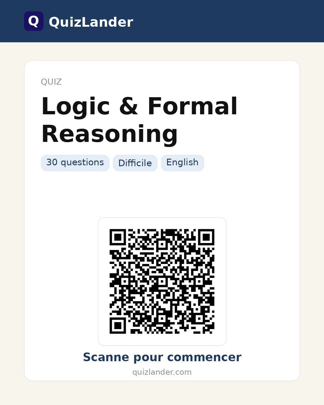 Carte de partage pour Logic & Formal Reasoning
