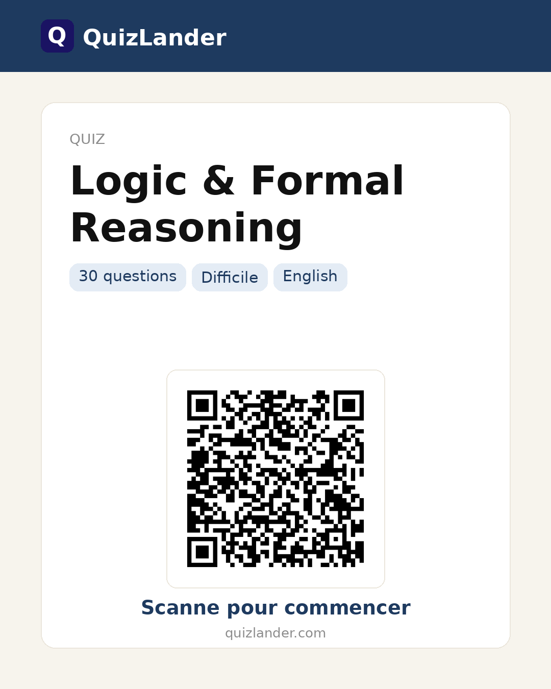 Carte de partage pour Logic & Formal Reasoning